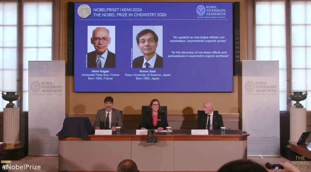 2026 Nobel Kimya Ödülü açıklandı: İlaçları daha saf yaptılar