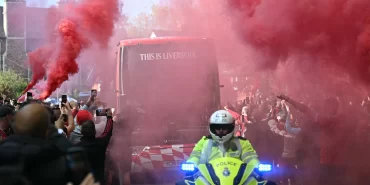 Anfield'da olağanüstü önlem: Manchester City otobüsü arka yoldan girdi