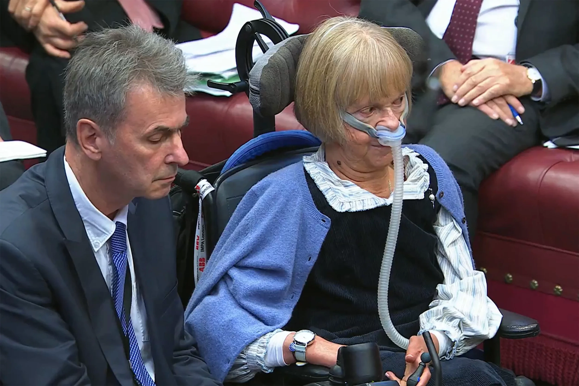 Barones Campbell yapay zekayla sesine kavuştu: Mecliste tarihi an