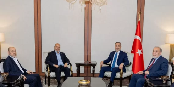 Dışişleri Bakanı Fidan, Hamas heyetiyle Ankara'da bir araya geldi