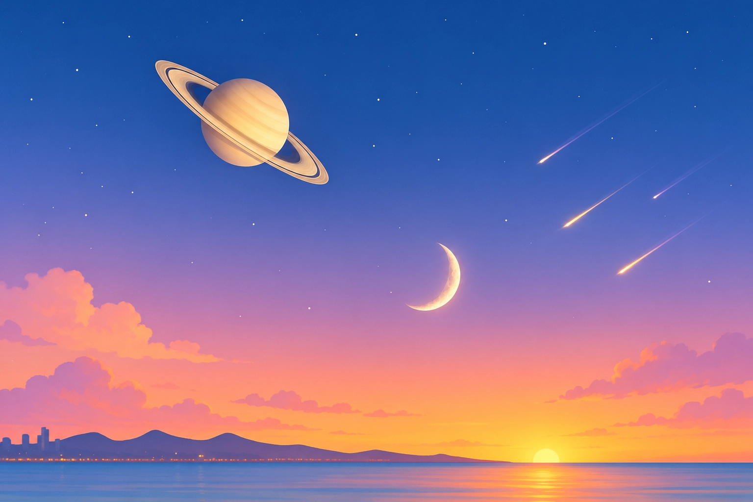 Ekimde gökyüzü şöleni: Gezegenler ve meteor yağmuru başlıyor