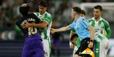 Lamine Yamal'a kafa darbesi: La Liga'da tansiyon tavan yaptı