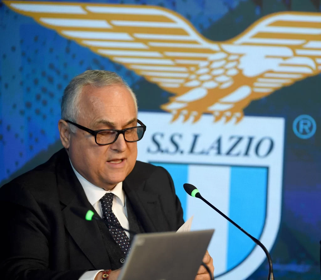Lazio Başkanı Lotito: Kendimi korumak için iki silah taşıdım