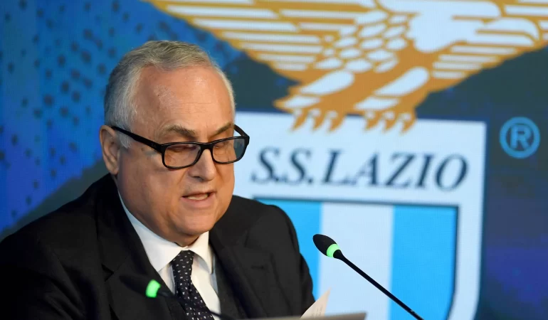 Lazio Başkanı Lotito: Kendimi korumak için iki silah taşıdım