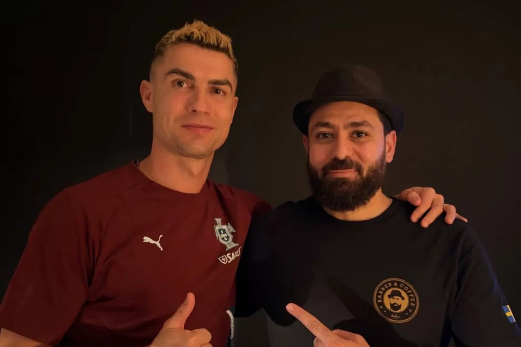 Ronaldo'nun gizemli berberi: Suriyeli olduğunu duyunca ne dedi?