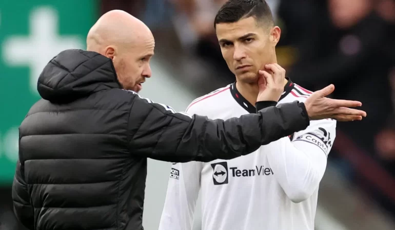 Ten Hag sessizliğini bozdu: Ronaldo beni ve takımı yarı yolda bıraktı