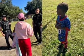 Yetenekli diye ihbar edildi: 3 yaşındaki futbolcuya polis şoku